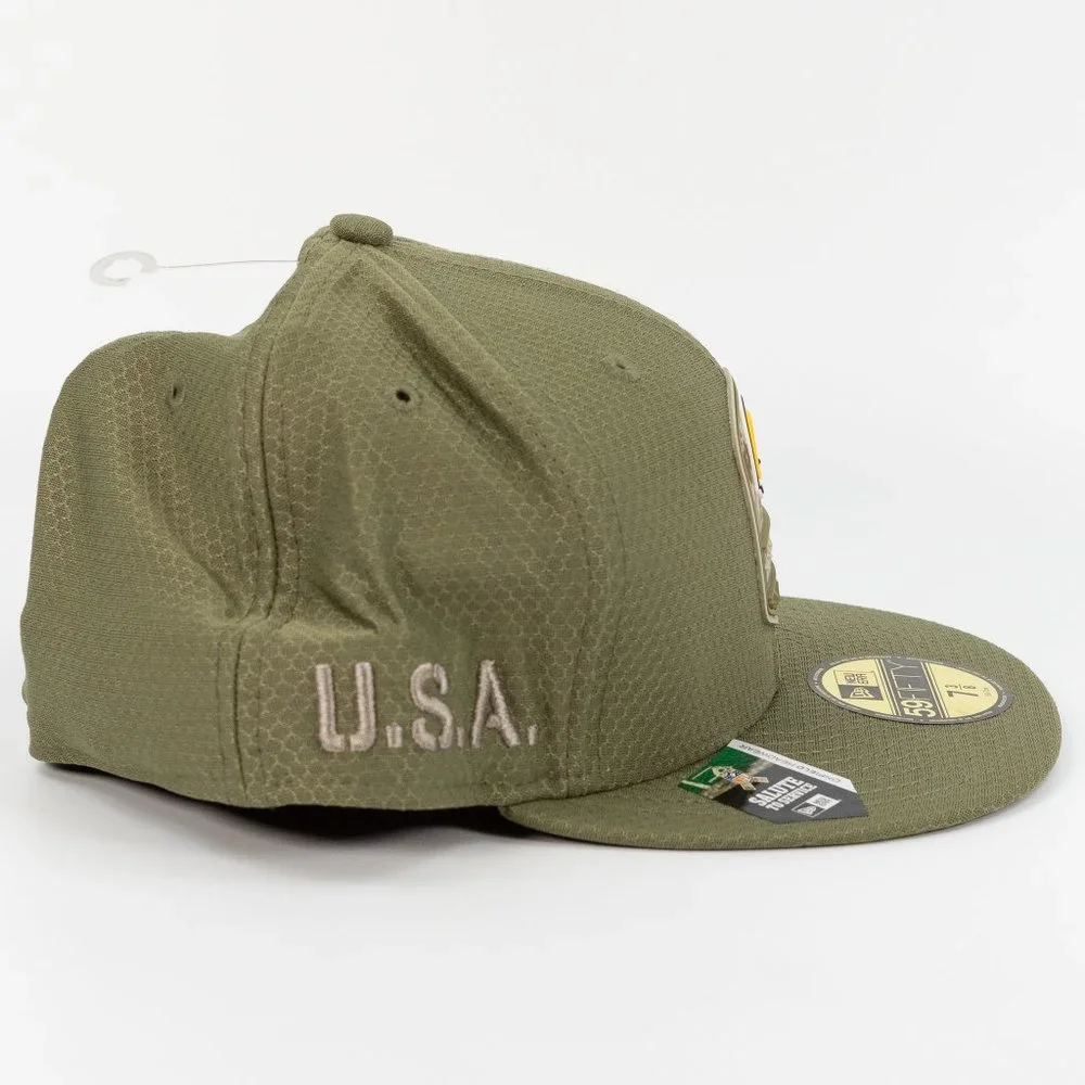 New Era 59FIFTY NFL Los Angeles Rams 'Salute to Service' Cap 12125709 size 7 3/8